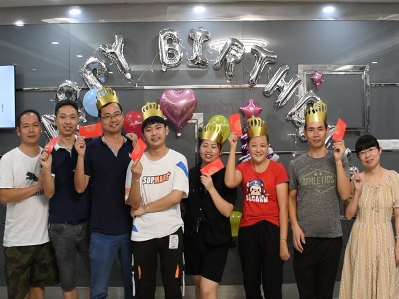 馳爾達七月生日會